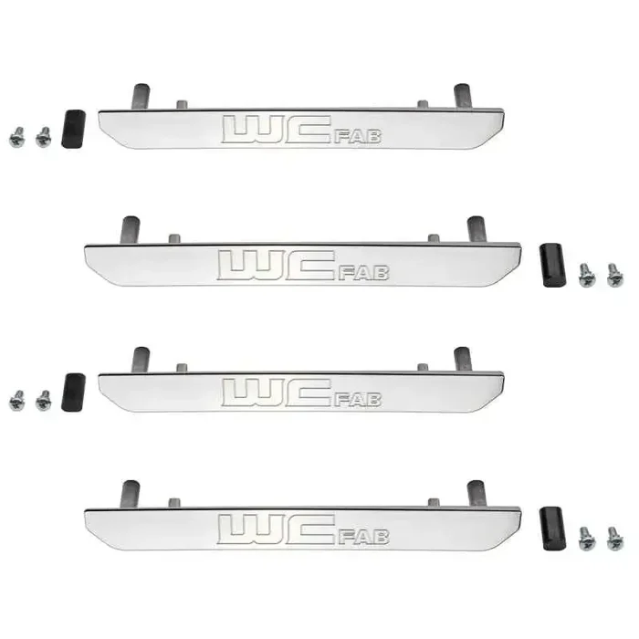 Wehrli 2020+ GMC 2500/3500HD Fender Flare Marker Light Delete Kit w/Logo – Raw Finish