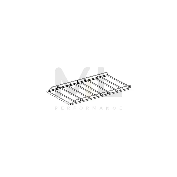 WESTFALIA 521660700001 Roof bars for VW CADDY for cars without rails, 150 kg