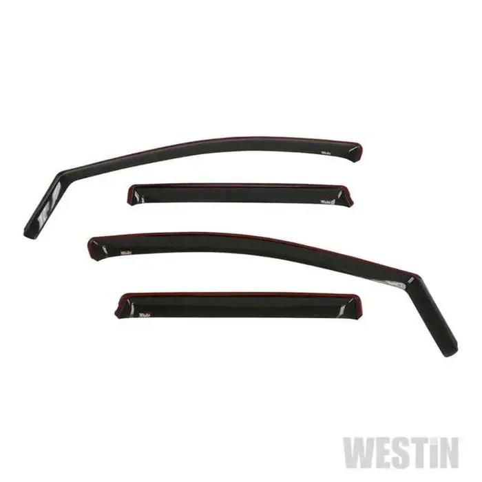 Westin 13-19 Ford Escape In Channel Wind Deflector 4pc – Smoke