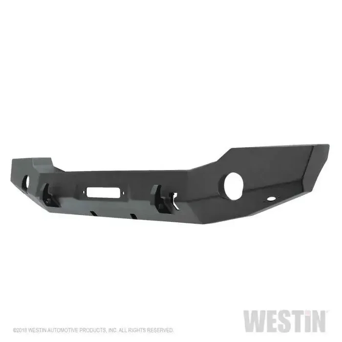Westin 18-20 Jeep Wrangler JL WJ2 Full Width Front Bumper – Textured Black