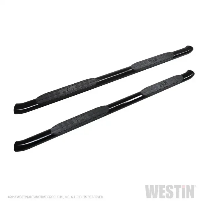 Westin 2019 Chevrolet Silverado/Sierra 1500 Crew Cab Non LD PRO TRAXX 4 Oval Nerf Step Bars – Black