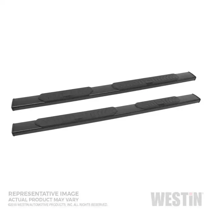 Westin 2019 Chevrolet Silverado/Sierra 1500 Crew Cab R5 Nerf Step Bars – Black