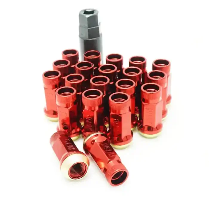 Wheel Mate Muteki SR45R Lug Nut Kit M12x1.25 – Red