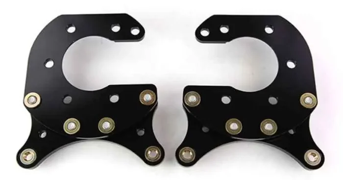 Wilwood Brackets (2) – P/S Rear – Small Ford 2.66in Offset