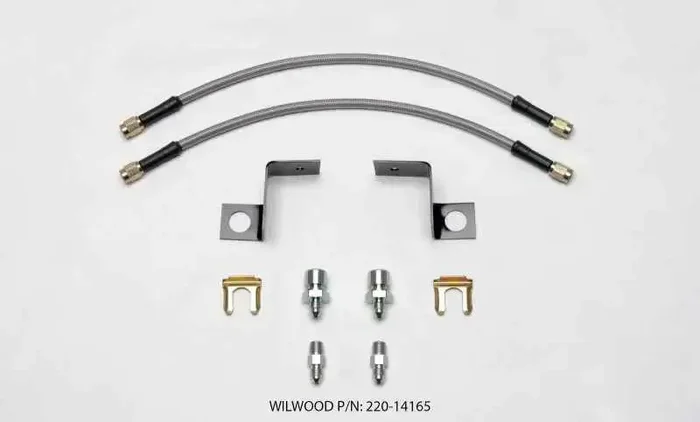 Wilwood Flexline Kit 14 inch -3 3/8-24 IF 1/8 NPT Straight