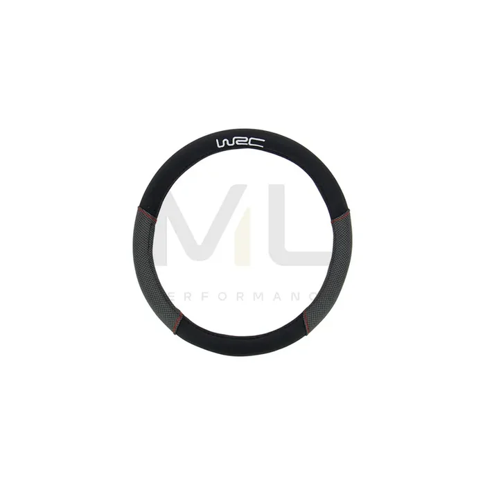 WRC Rally line 007594 Steering wheel cover Black, Ø 35-38cm