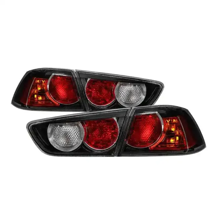 xTune Mitsubishi Lancer 08-15 OE Style Tail Lights – Black ALT-JH-MLEVO08-OE-BK