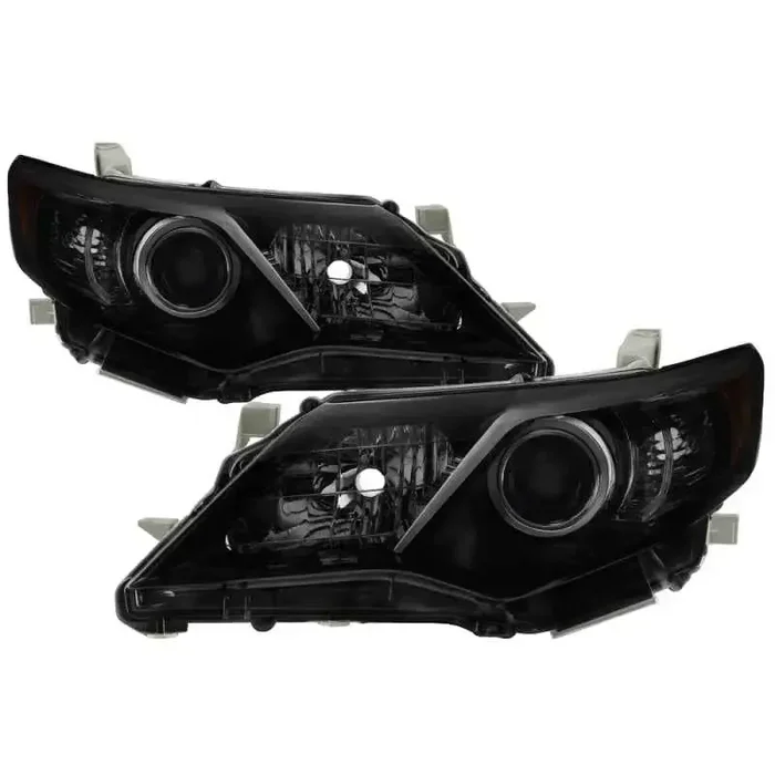 xTune Toyota Camry LE XLE Hybrid Models 12-14 OE Style Headlight – Black Smoke HD-JH-TCAM12-AM-BSM