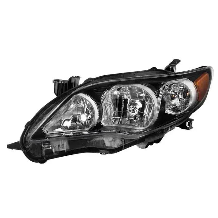 xTune Toyota Corolla 11-13 S XRS Driver Side Headlights – OEM Left – Black HD-JH-TCO11-OE-BK-L