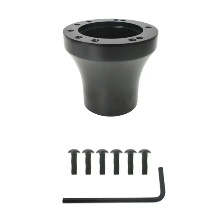 Yamaha Golf Cart Steering Wheel Hub Adapter Black Chrome G1-G29 Fit