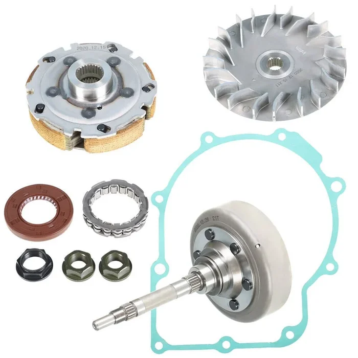 Yamaha Rhino 660 04-07 Wet Clutch Drum Housing Primary Sheave & Pad Shoe