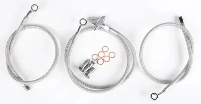 Z400-F Brakeline Front 3 Line Suz Std