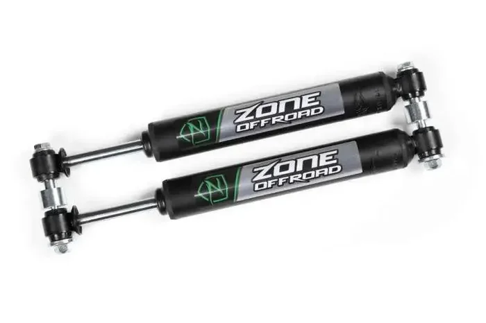 Zone Offroad 2013 Ram 3500 Dual Steering Stabilizer – Black